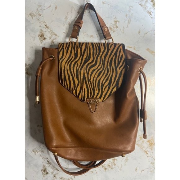 Dune London Handbags - NWOT Dune London Tiger Print Backpack